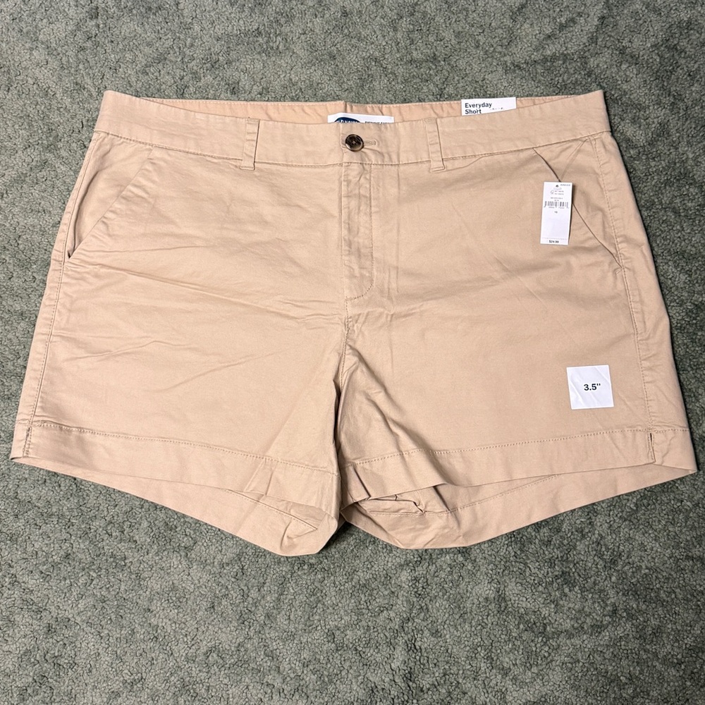 Tan Casual Shorts
